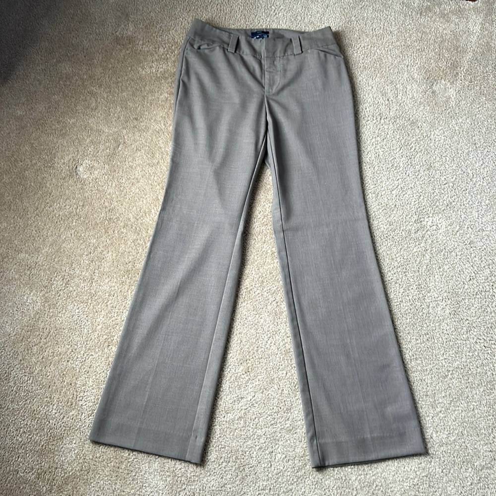 Gap (stretch) curvy flare dress pants- LONG